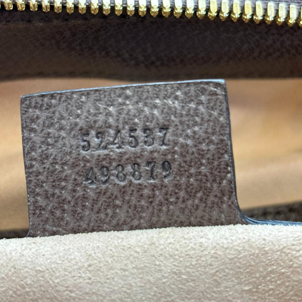 GUCCI Ophidia Medium GG Supreme Tote Shoulder Bag Beige 524537