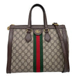 GUCCI Ophidia Medium GG Supreme Tote Shoulder Bag Beige 524537