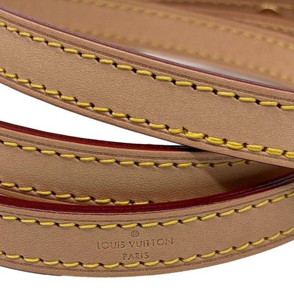 LOUIS VUITTON Leather Strap Brown