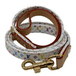 LOUIS VUITTON x TM MM Monogram Multicolor Canvas Dog Leash White