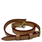 LOUIS VUITTON Leather Strap Brown