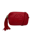 Gucci Soho Disco Leather Camera Crossbody Bag Red