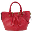 LOUIS VUITTON Mazarine Monogram Empreinte Shoulder Bag Red