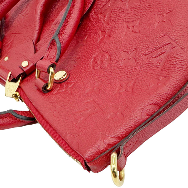 LOUIS VUITTON Mazarine Monogram Empreinte Shoulder Bag Red