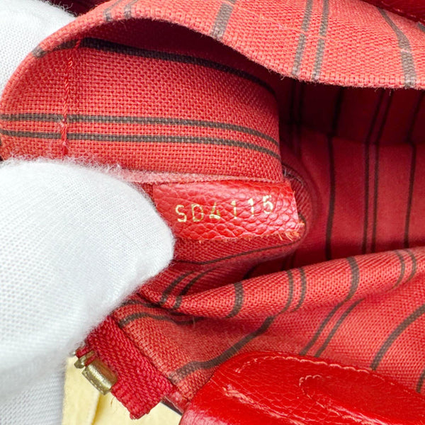 LOUIS VUITTON Mazarine Monogram Empreinte Shoulder Bag Red