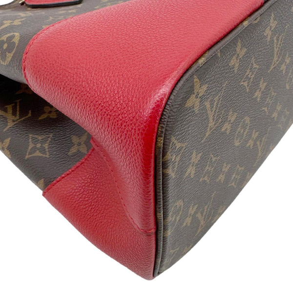 LOUIS VUITTON Flandrin Monogram Canvas Tote Shoulder Bag Cherry