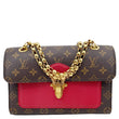 LOUIS VUITTON Victoire Monogram Canvas Crossbody Bag Cerise