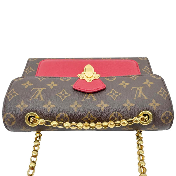 LOUIS VUITTON Victoire Monogram Canvas Crossbody Bag Cerise
