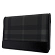 BURBERRY Check Canvas Bifold Wallet Grey