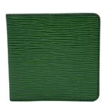 LOUIS VUITTON Epi Leather Bifold Wallet Green