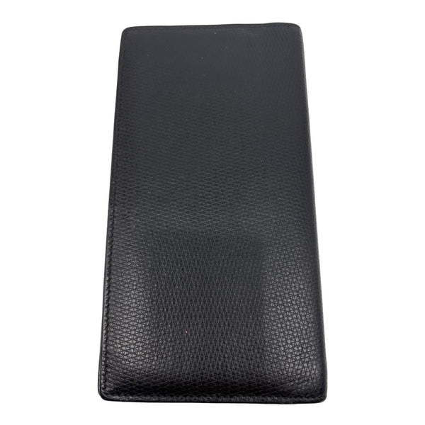 GUCCI Leather Long Bi-fold Wallet Black 03948