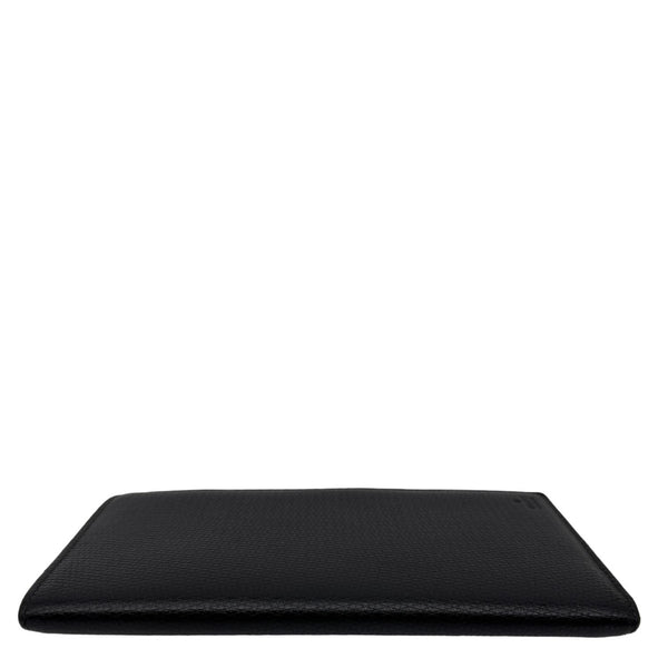 GUCCI Leather Long Bi-fold Wallet Black 03948