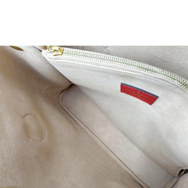 LOUIS VUITTON Flandrin Monogram Canvas Tote Shoulder Bag Cherry