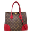 LOUIS VUITTON Flandrin Monogram Canvas Tote Shoulder Bag Cherry