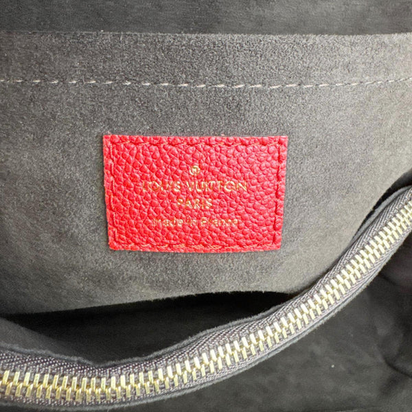 LOUIS VUITTON Trocadero Monogram Empreinte Shoulder Bag Cerise