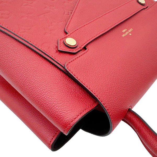LOUIS VUITTON Trocadero Monogram Empreinte Shoulder Bag Cerise