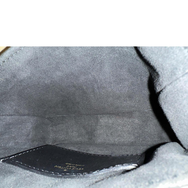 LOUIS VUITTON New Wave Leather Multi Pochette Crossbody Bag Black