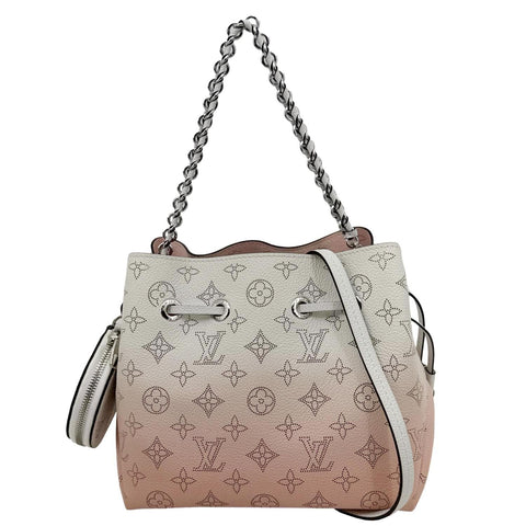 LOUIS VUITTON Bella Mahina Calf Leather Crossbody Bag Lilas