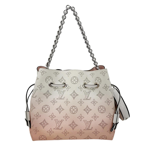 LOUIS VUITTON Bella Mahina Calf Leather Crossbody Bag Lilas