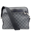 LOUIS VUITTON Dayton Reporter PM Damier Graphite Crossbody Bag Black