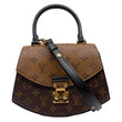 LOUIS VUITTON Tilsitt Reverse Monogram Shoulder Bag Brown