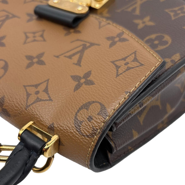 LOUIS VUITTON Tilsitt Reverse Monogram Shoulder Bag Brown