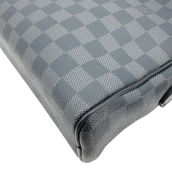 LOUIS VUITTON Dayton Reporter PM Damier Graphite Crossbody Bag Black