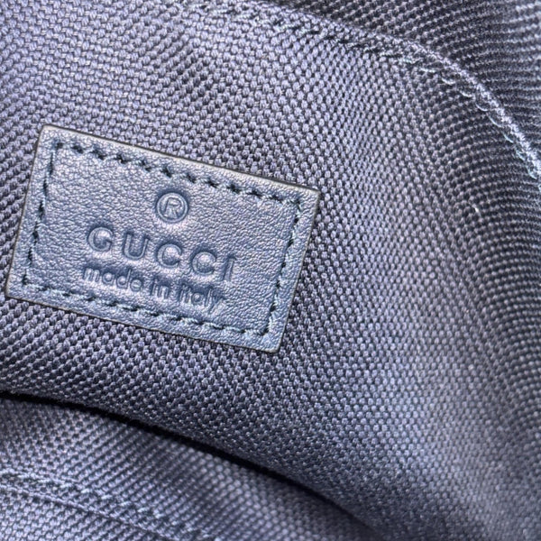 GUCCI Camouflage Small GG Monogram Denim Crossbody Bag Blue 849009