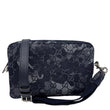 GUCCI Camouflage Small GG Monogram Denim Crossbody Bag Blue 849009