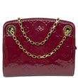 LOUIS VUITTON Virginia Monogram Vernis Shoulder Bag Amethyste
