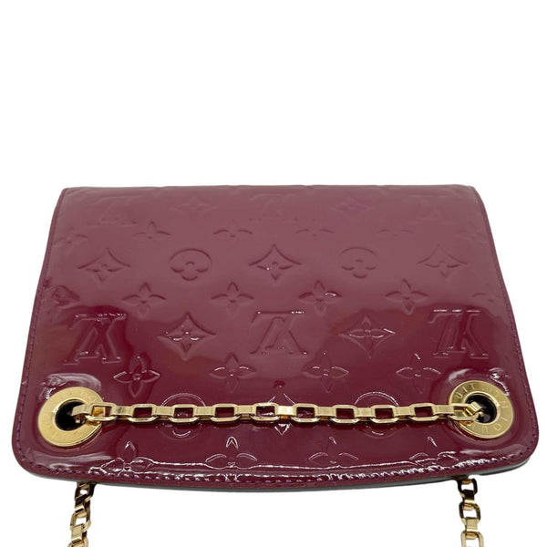 LOUIS VUITTON Virginia Monogram Vernis Shoulder Bag Amethyste