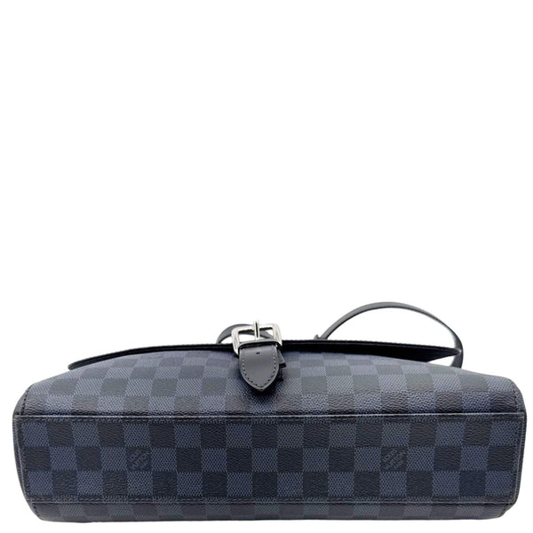LOUIS VUITTON Newport Damier Cobalt Canvas Messenger Bag Blue