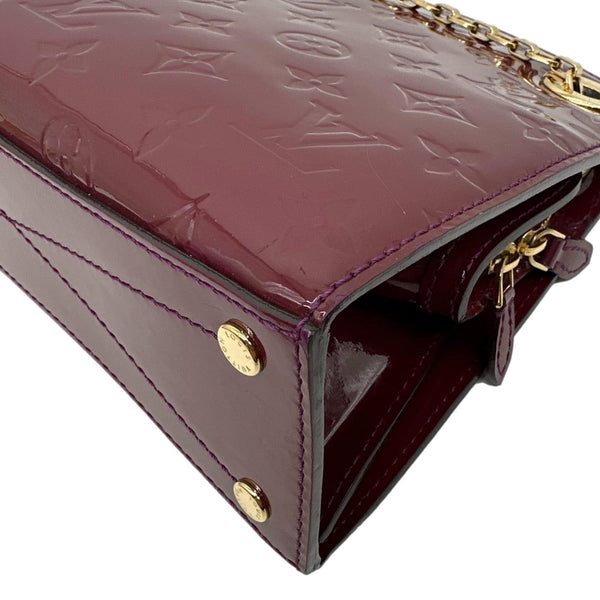 LOUIS VUITTON Virginia Monogram Vernis Shoulder Bag Amethyste