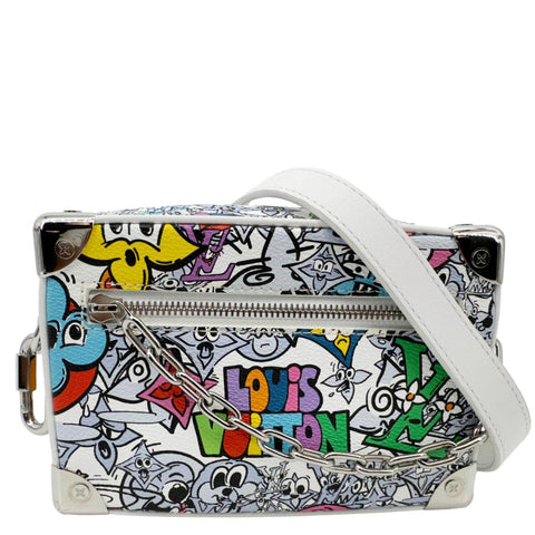 LOUIS VUITTON Soft Trunk Mini Monogram Comics Crossbody Bag Multicolor