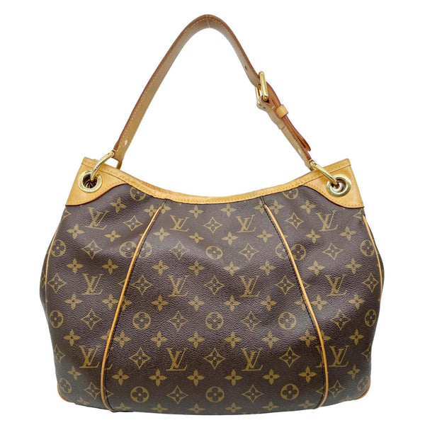 LOUIS VUITTON Galliera PM Monogram Canvas Shoulder Bag Brown