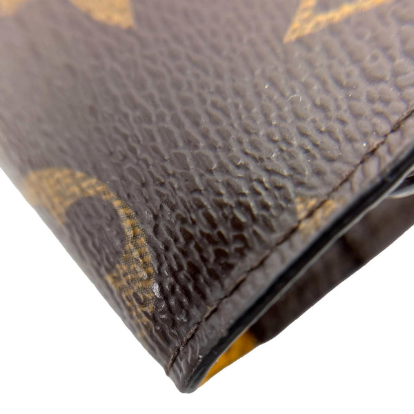 LOUIS VUITTON Josephine Monogram Canvas Wallet Brown