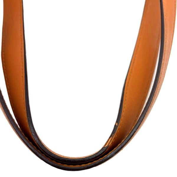 MCM Delmy Shopper Visetos Canvas Tote Bag Cognac