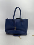 55919-SYB Prada Cuir Double Tote Bag