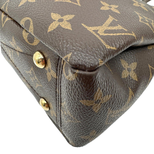 LOUIS VUITTON Pallas BB Monogram Canvas Shoulder Bag Cerise