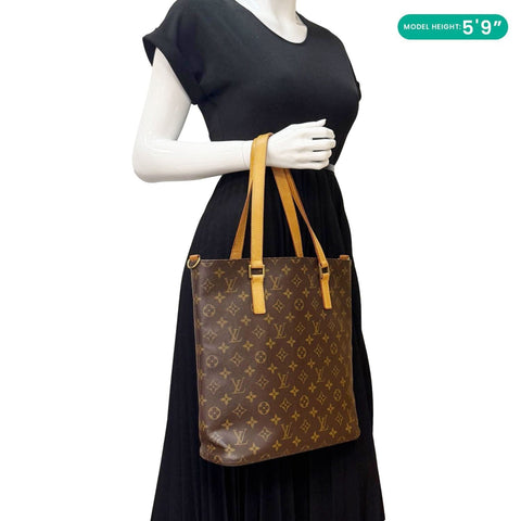 LOUIS VUITTON Vavin GM Monogram Canvas Tote Bag Brown