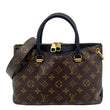 Louis Vuitton Pallas BB Monogram Canvas Shoulder Bag  Black