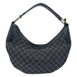 GUCCI GG Canvas Hobo Bag Grey 257297