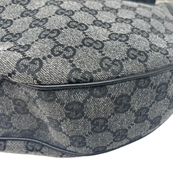 GUCCI GG Canvas Hobo Bag Grey 257297