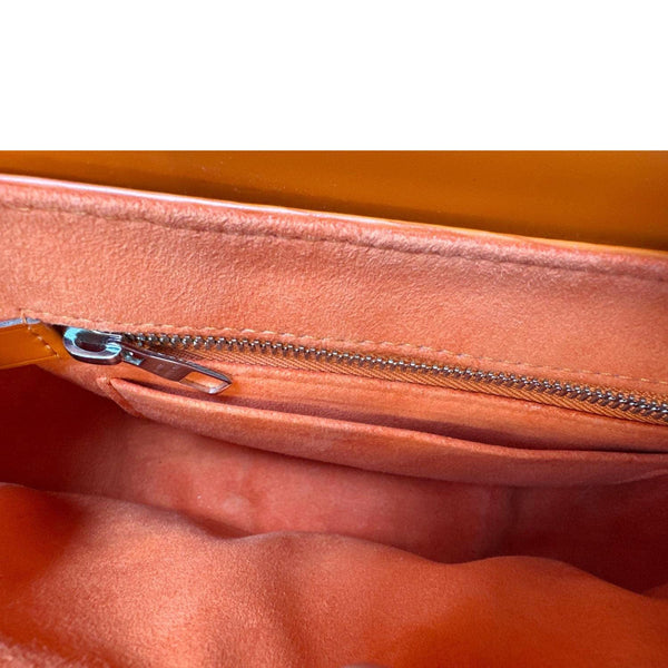 LOUIS VUITTON Eden PM Epi Leather Top Handle Shoulder Bag Orange