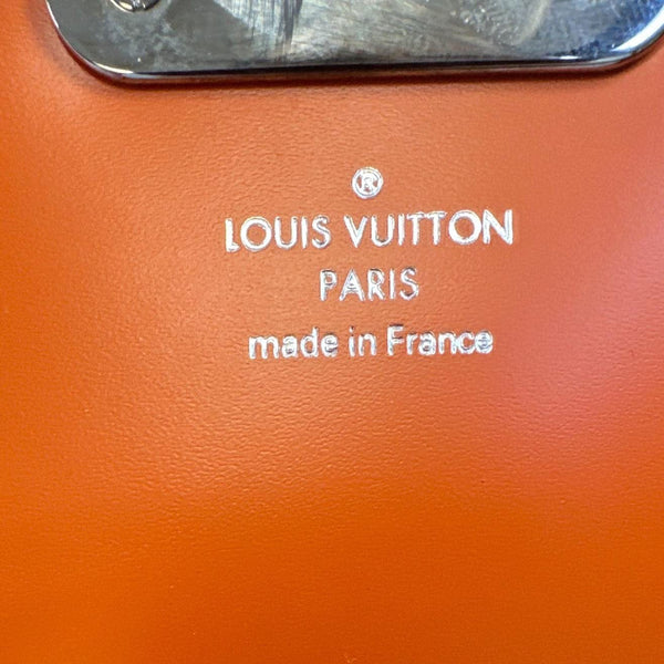 LOUIS VUITTON Eden PM Epi Leather Top Handle Shoulder Bag Orange