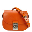 LOUIS VUITTON Eden PM Epi Leather Top Handle Shoulder Bag Orange