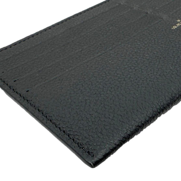 LOUIS VUITTON Felicie Calfskin Leather Insert Card Holder Black