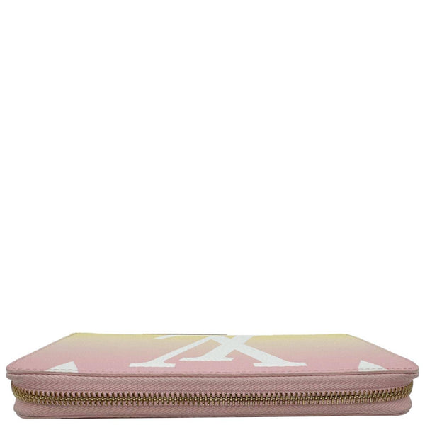 LOUIS VUITTON Giant By The Pool Monogram Canvas Zippy Wallet Multicolor