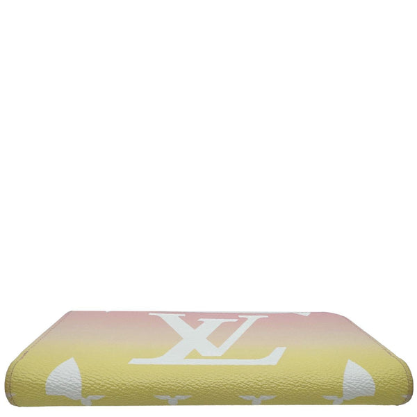LOUIS VUITTON Giant By The Pool Monogram Canvas Zippy Wallet Multicolor