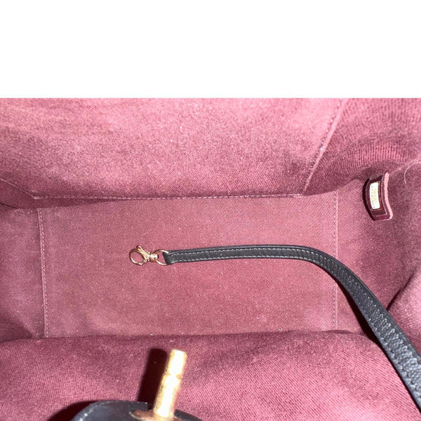 CHANEL Business Affinity Quilted Caviar Leather Shopping Tote Bag Black